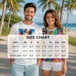 6-Pack White Polyester Sublimation T-Shirts – Unisex Crew Neck Short Sleeve Blank Shirts, Sizes S–3XL (Bundle of 10) - Image 3
