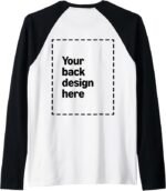 Custom Raglan Baseball T-Shirt – Personalized Front & Back Print with Photo, Logo or Text 10-Item Bundle - Image 2